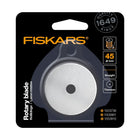 Titanium vervangend roterend mes - rechte snede - diameter 45 mm - Fiskars