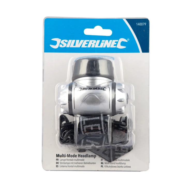 Lampe frontale LED/krypton - Silverline Silverline 