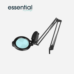 Lampe loupe articulée LED Moonlight 8013/6 avec trépied - Blanc ou Noir - Essential by My Podologie Essential 