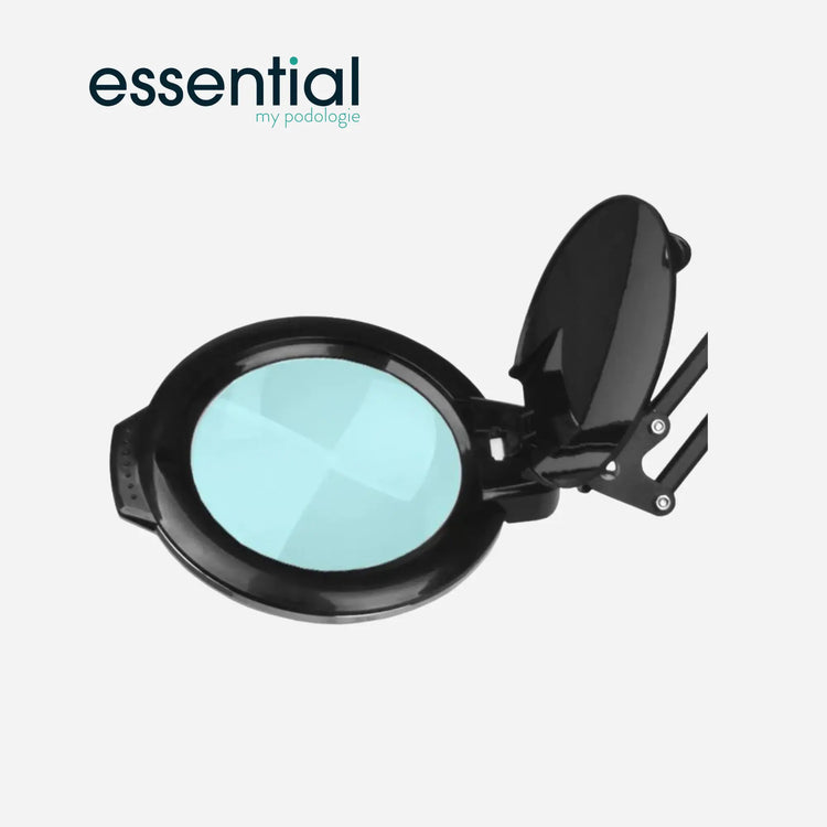 Lampe loupe articulée LED Moonlight 8013/6 pour table - Blanc ou Noir - Essential by My Podologie Activeshop 