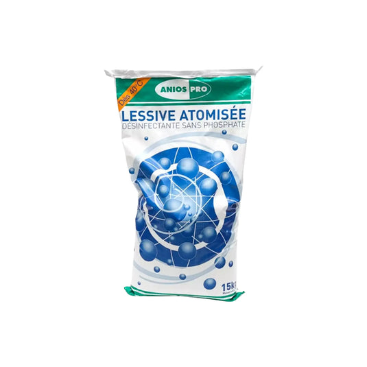 Verneveld wasmiddel - Wassen en desinfecteren van wasgoed - Zak van 15 kg - Anios Anios 