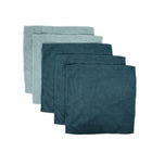 Set of 5 Microfiber Cloths 40x40cm