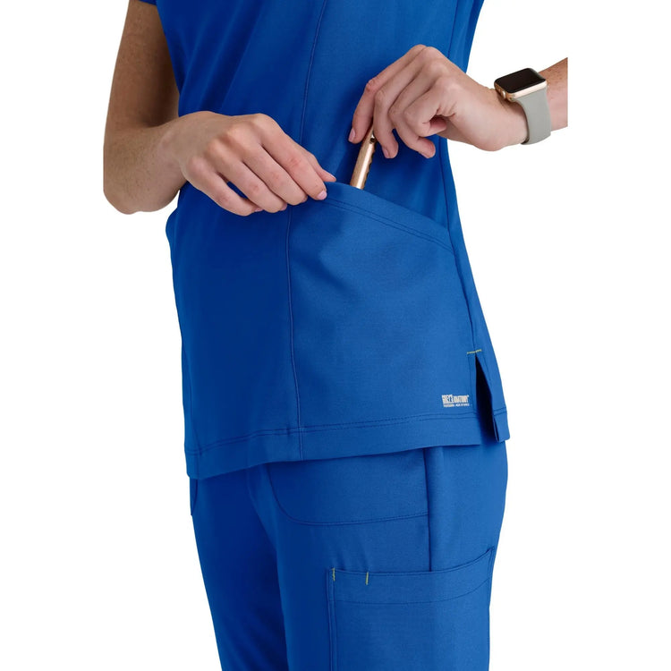Louisa - Tuniek met ingekeepte kraag - Dames - Grey's Anatomy Evolve Grey's Anatomy 