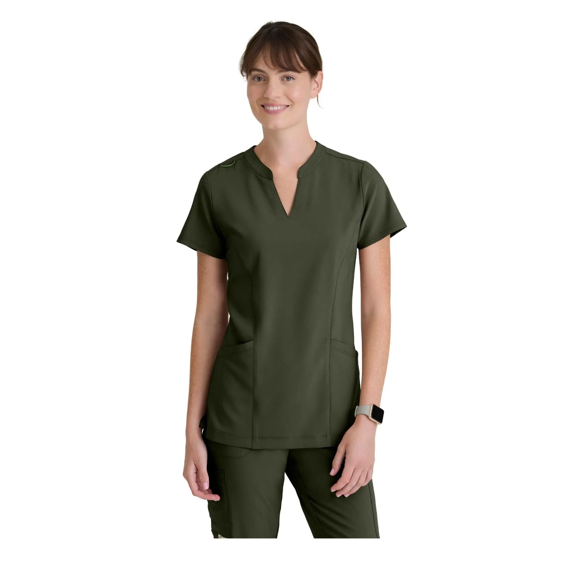 Louisa - Tuniek met ingekeepte kraag - Dames - Grey's Anatomy Evolve Grey's Anatomy 