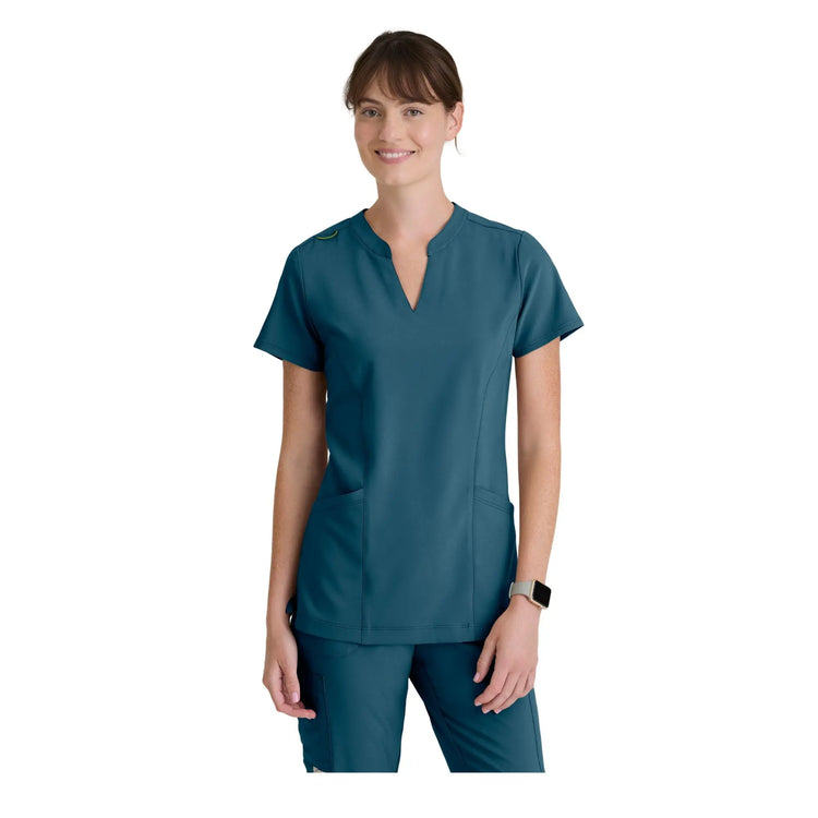 Louisa - Tuniek met ingekeepte kraag - Dames - Grey's Anatomy Evolve Grey's Anatomy 