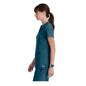 Louisa - Tuniek met ingekeepte kraag - Dames - Grey's Anatomy Evolve Grey's Anatomy 
