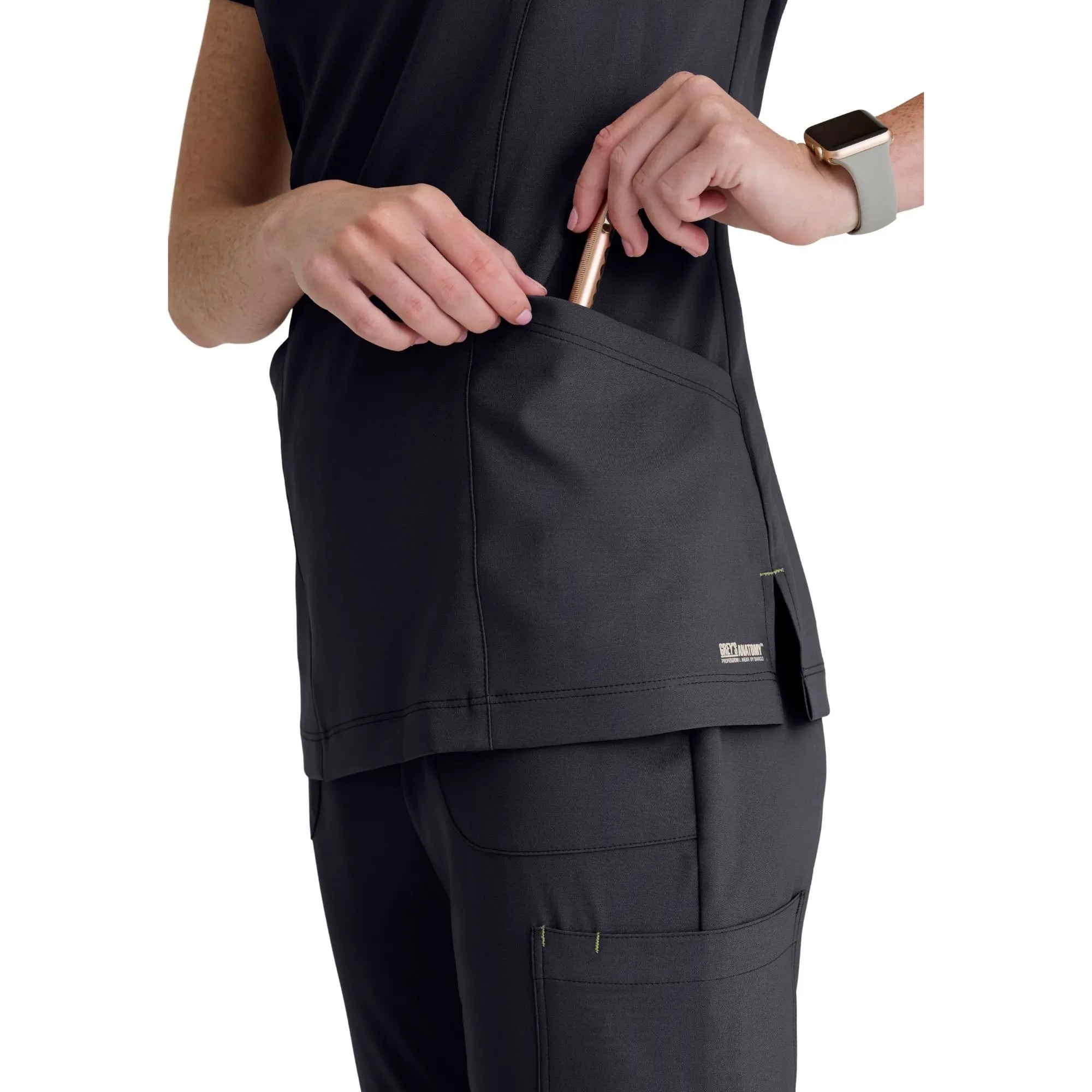 Louisa - Tuniek met ingekeepte kraag - Dames - Grey's Anatomy Evolve Grey's Anatomy 