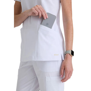 Louisa - Tuniek met ingekeepte kraag - Dames - Grey's Anatomy Evolve Grey's Anatomy 