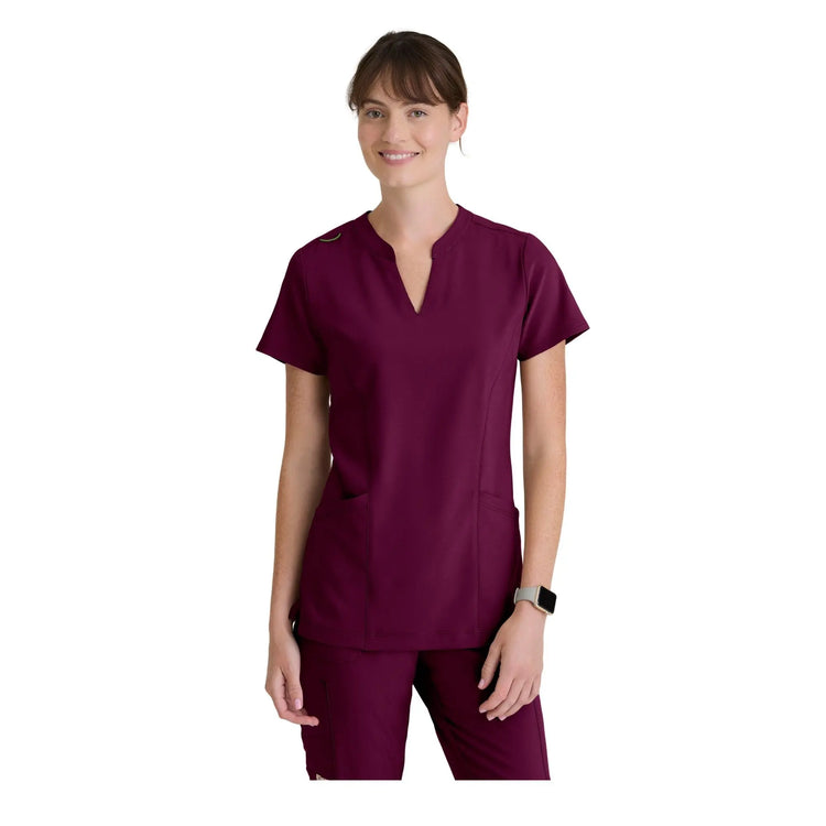 Louisa - Tuniek met ingekeepte kraag - Dames - Grey's Anatomy Evolve Grey's Anatomy 