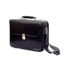 Deluxe DOCTOR thuiskoffer - Zwart leer - Optionele trolley op wielen