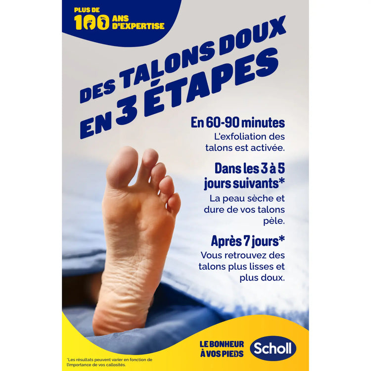 Masque Pieds Exfoliant Talons - Scholl Scholl 