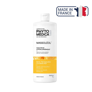 Massoléol® - Huile riche de massage neutre hypoallergénique - Parfum Rose - Phytomedica Laboratoires Phytomedica 