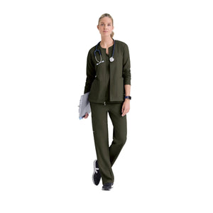 Mila - Medisch jack met ronde hals - Dames - Grey's Anatomy Stretch Grey's Anatomy 