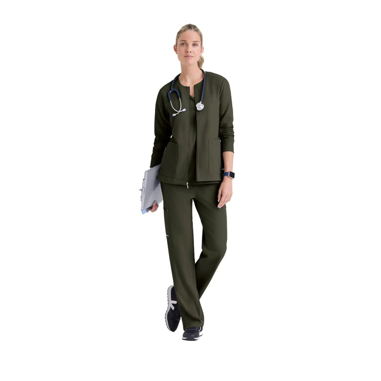 Mila - Medisch jack met ronde hals - Dames - Grey's Anatomy Stretch Grey's Anatomy 