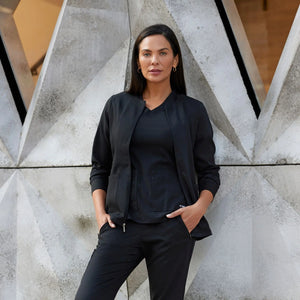 Mila - Medisch jack met ronde hals - Dames - Grey's Anatomy Stretch Grey's Anatomy 