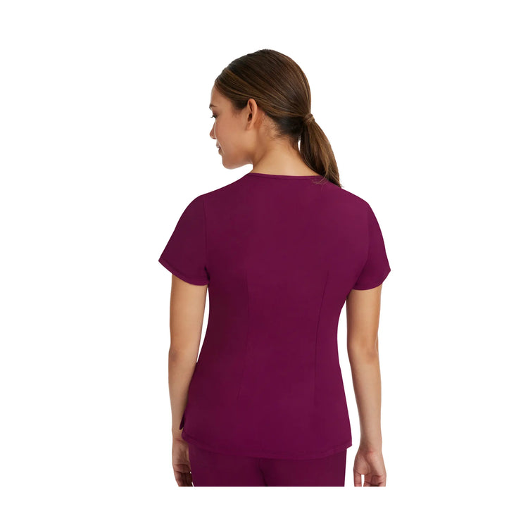 Monique - Tunique médicale - Col V - Femme - Healing Hands - 2 Healing Hands 