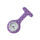 Montre analogique avec boîtier en silicone à pois - Plusieurs coloris - My Blouse