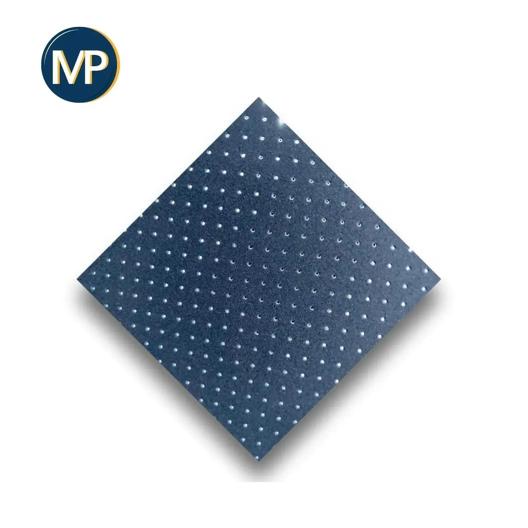 My Carefoam 35 EMB Cover met reliëf - 1,5 mm / 2,5 mm - Shore 33 - 1 x 1 m - 3 kleuren MP Blauw-Marine-1,5 mm