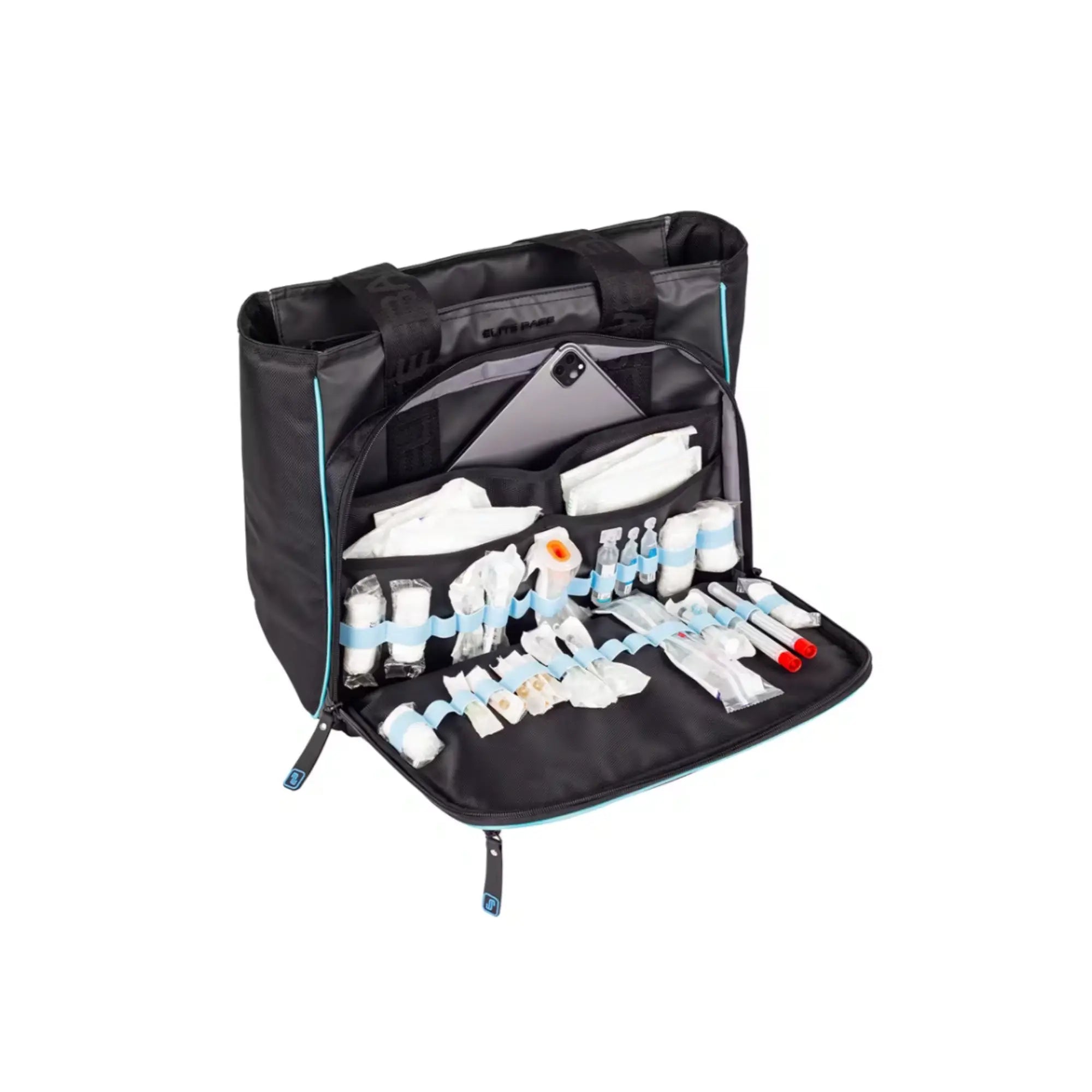 Sac technique TECBAG pour domicile - Gris / bleu turquoise - Elite Bags Elite Bags 