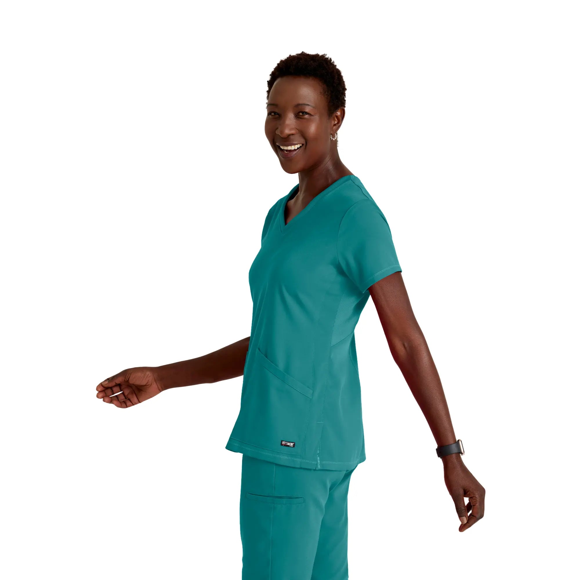 Serena - Tunique col V - Femme - Grey’s Anatomy Stretch Grey’s Anatomy 