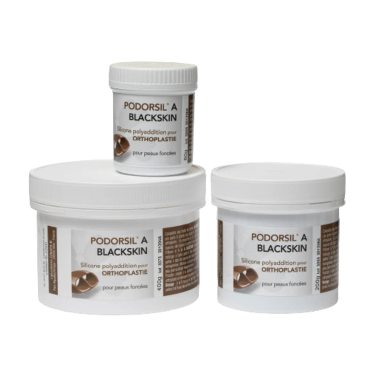 Silicone orthoplastie BlackSkin A - 3 contenances - Podorsil Podorsil  60 gr