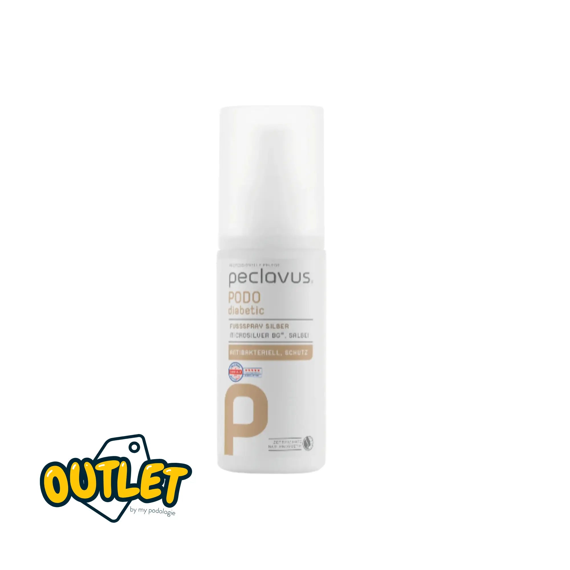 Voetspray - Zilver - 150 ml - Peclavus / Peclavus Uitverkoop 