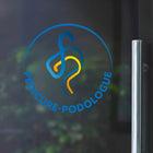 Raamsticker Pedicure-Podoloog ONPP - Voor uw podotherapiepraktijk