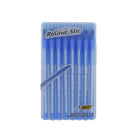 Balpennen - medium blauw 1 mm - Ronde Stic - 8 stuks - BIC
