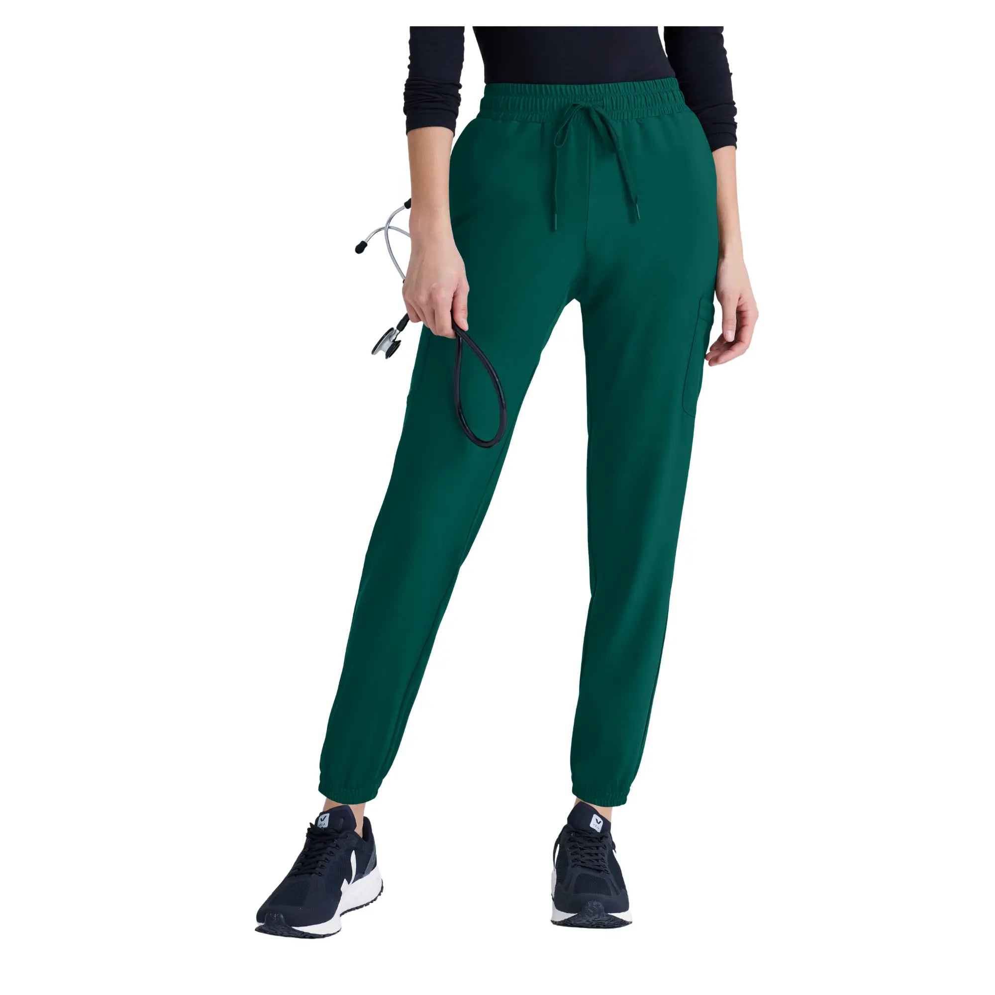 Terra - Jogging cargo avec cordon de serrage - Femme - Grey’s Anatomy Evolve Grey’s Anatomy  Vert Chasseur / XL