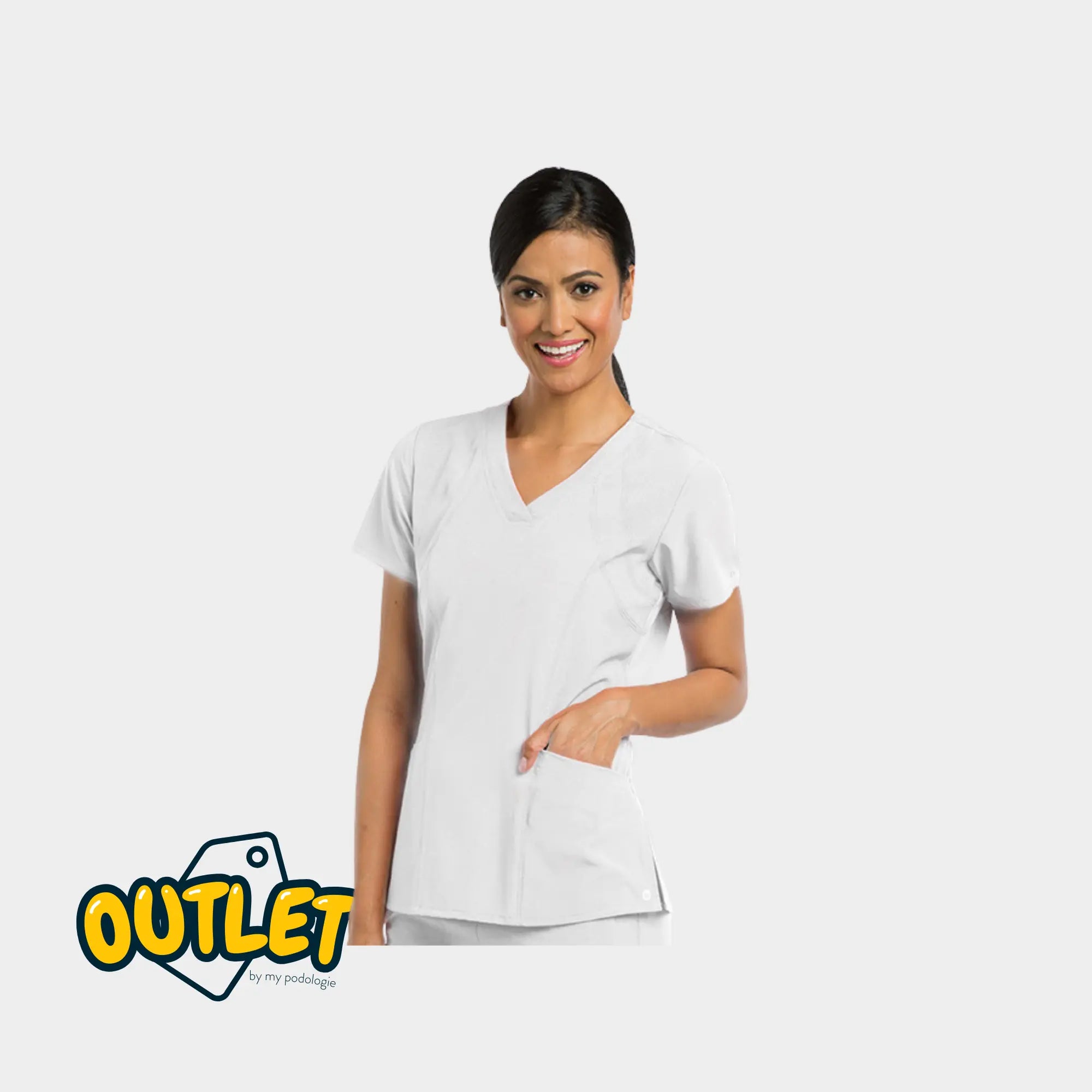 Tunique femme - Taille S - Barco Unify // Fin de série My Podologie  Norma - Blanc